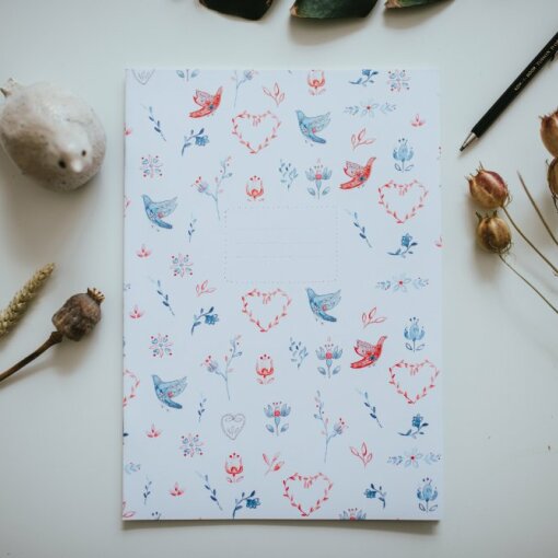 školní sešit linkovaný A5 č. 524